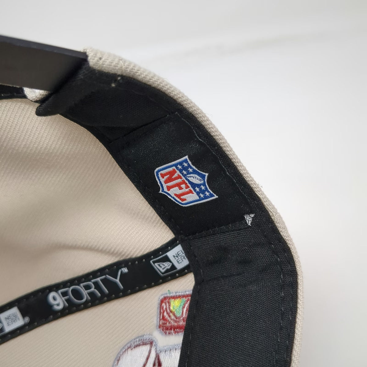 New Era NFL Chiefs Eagles Super Bowl LIX Beige 5 Panel Snapback Hat One Size