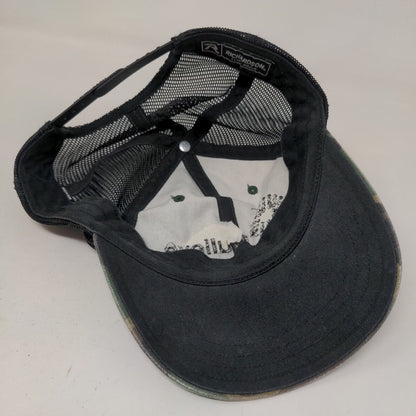 Trulieve Snapback Mesh Back Trucker Hat Camo M/L Embroidered Richardson