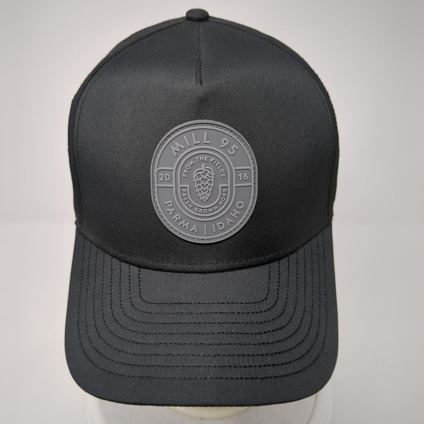 Mill 95 Parma Idaho 2016 Snapback Hat Black One Size Adjustable Breathable