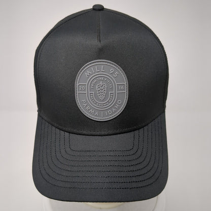 Mill 95 Parma Idaho 2016 Snapback Hat Black One Size Adjustable Breathable