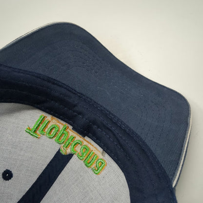 Apollo Tropicana Baseball Cap Blue One Size Embroidered Logo Strapback