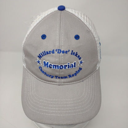 Millard "Doc" Ickes Memorial Snapback Trucker Hat Gray OSFA Colorblock