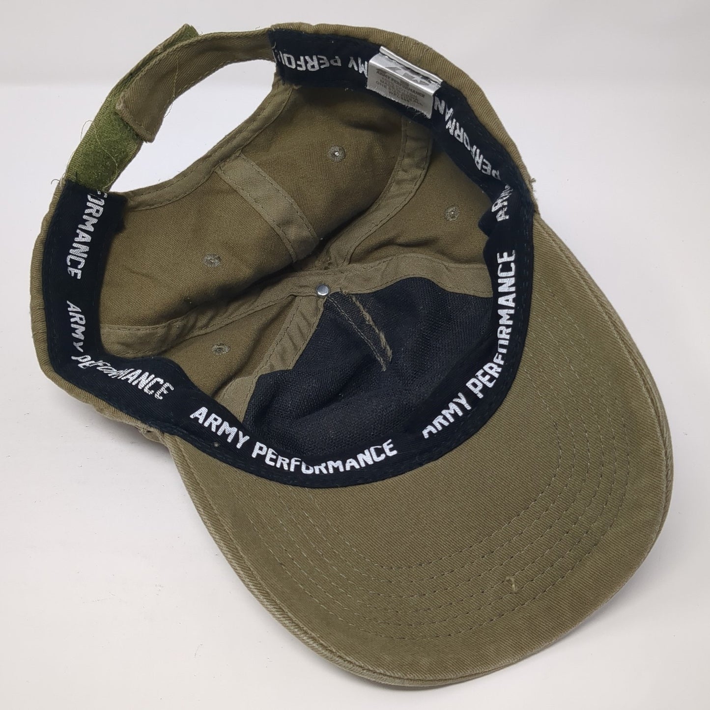 American Flag Army Strapback Baseball Cap Brown One Size Adjustable Patriotic