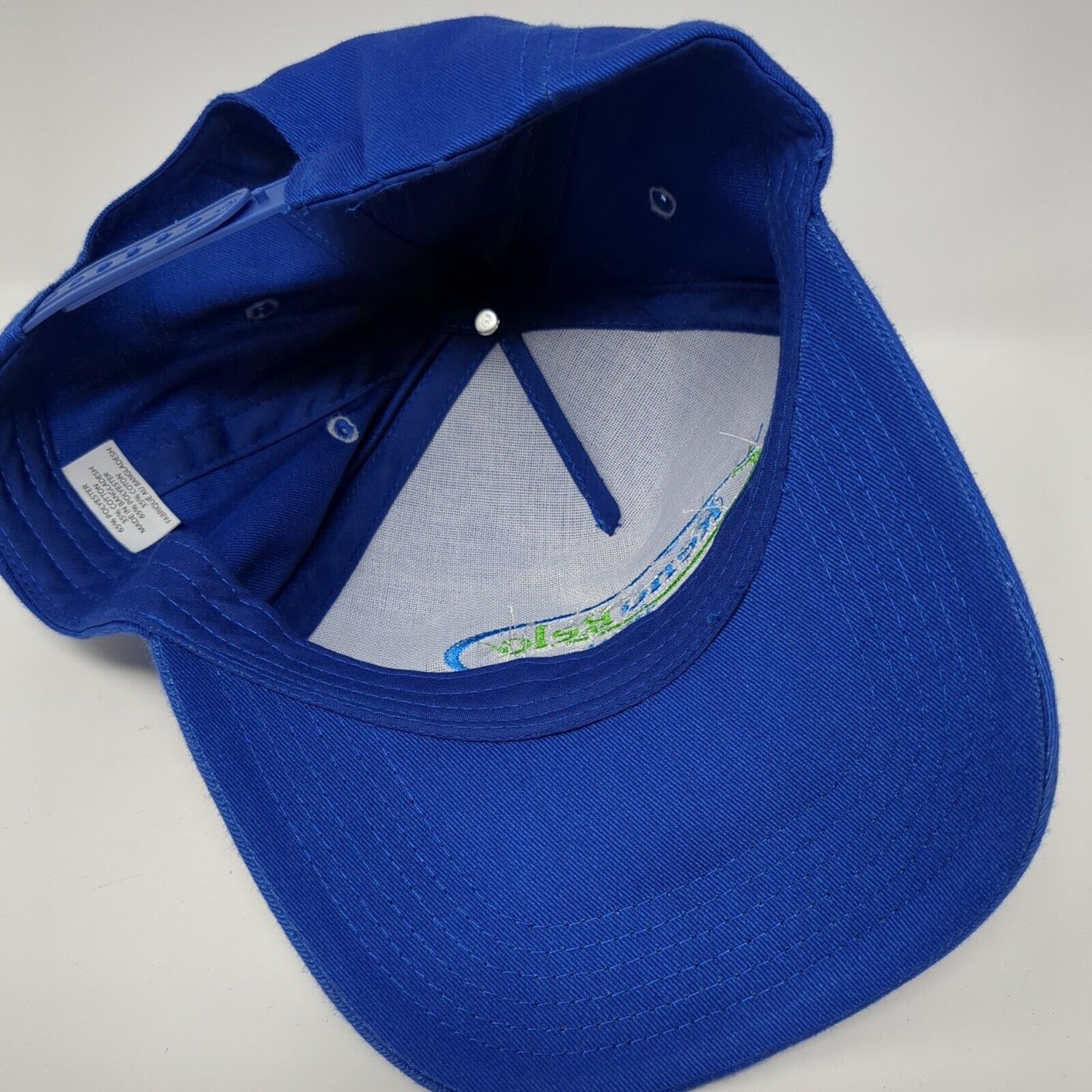 Reno Relo Worldwide Snapback Hat Blue One Size Adjustable Embroidered 6 Panel