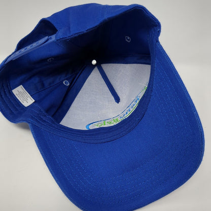 Reno Relo Worldwide Snapback Hat Blue One Size Adjustable Embroidered 6 Panel