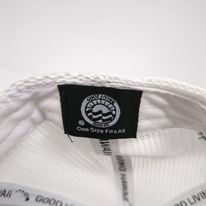 Good Living Hawaii Snapback Trucker Hat Multi OS Adjustable Mesh Back 6 Panel