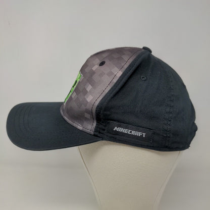 Minecraft Boy's Snapback Hat Multicolor Size OS Embroidered Creeper Logo