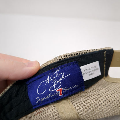 Garth Brooks Stadium Tour Snapback Trucker Hat Camo One Size Mesh Back