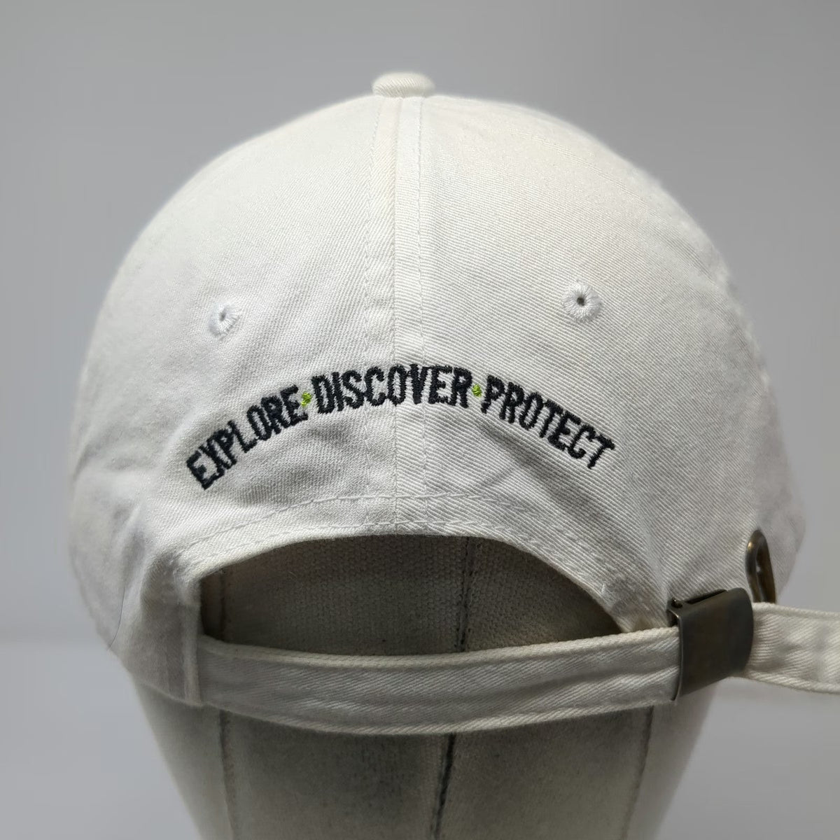 Anvil Baseball Cap White One Size New York Wild Film Festival Slideback Cotton
