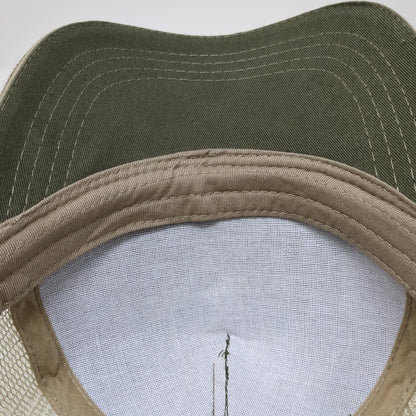 Cobra 5 Panel Green Hat One Size Mesh Back Strapback Core Rifle Systems Tactical
