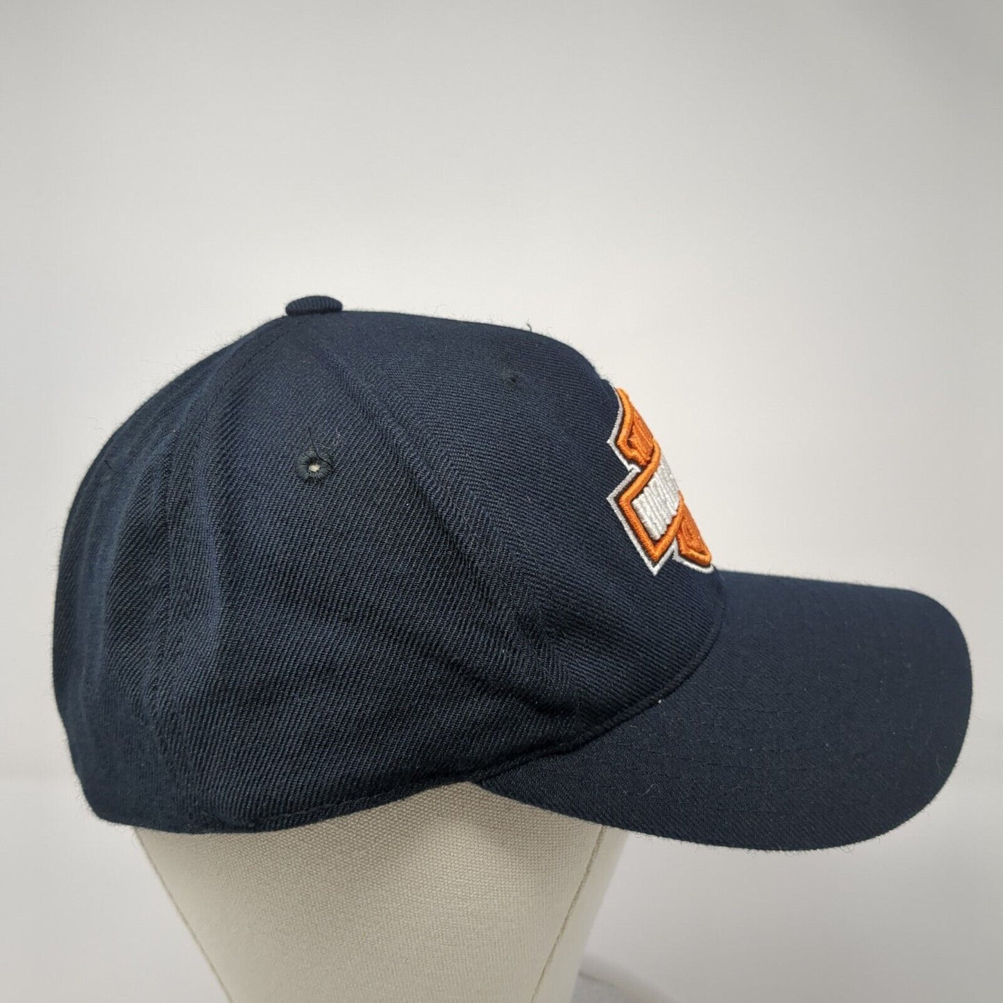 Harley-Davidson Motorcycles Fitted Baseball Cap Blue 7 1/2 American Needle