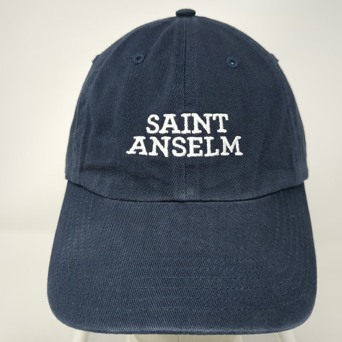 Richardson Baseball Cap Blue One Size Saint Anselm College Embroidered Logo Hat