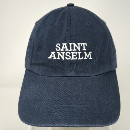 Richardson Baseball Cap Blue One Size Saint Anselm College Embroidered Logo Hat