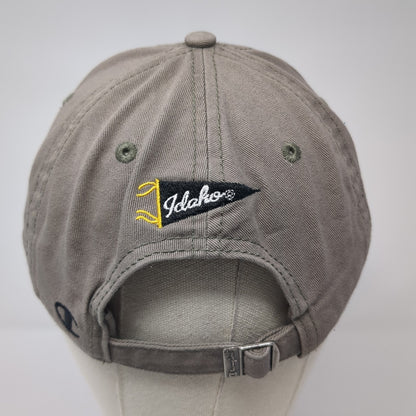 Idaho Slideback Baseball Cap Brown One Size Adjustable Embroidered Champion
