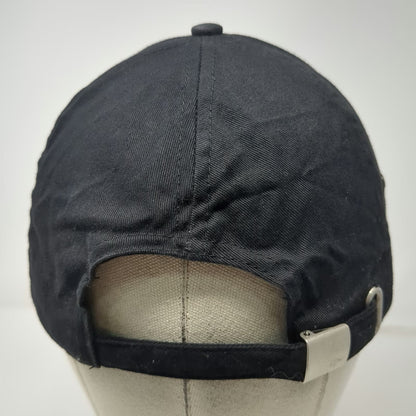Baseball Cap Black One Size Wells Fargo Stagecoach Hat Beige Piping Eyelets