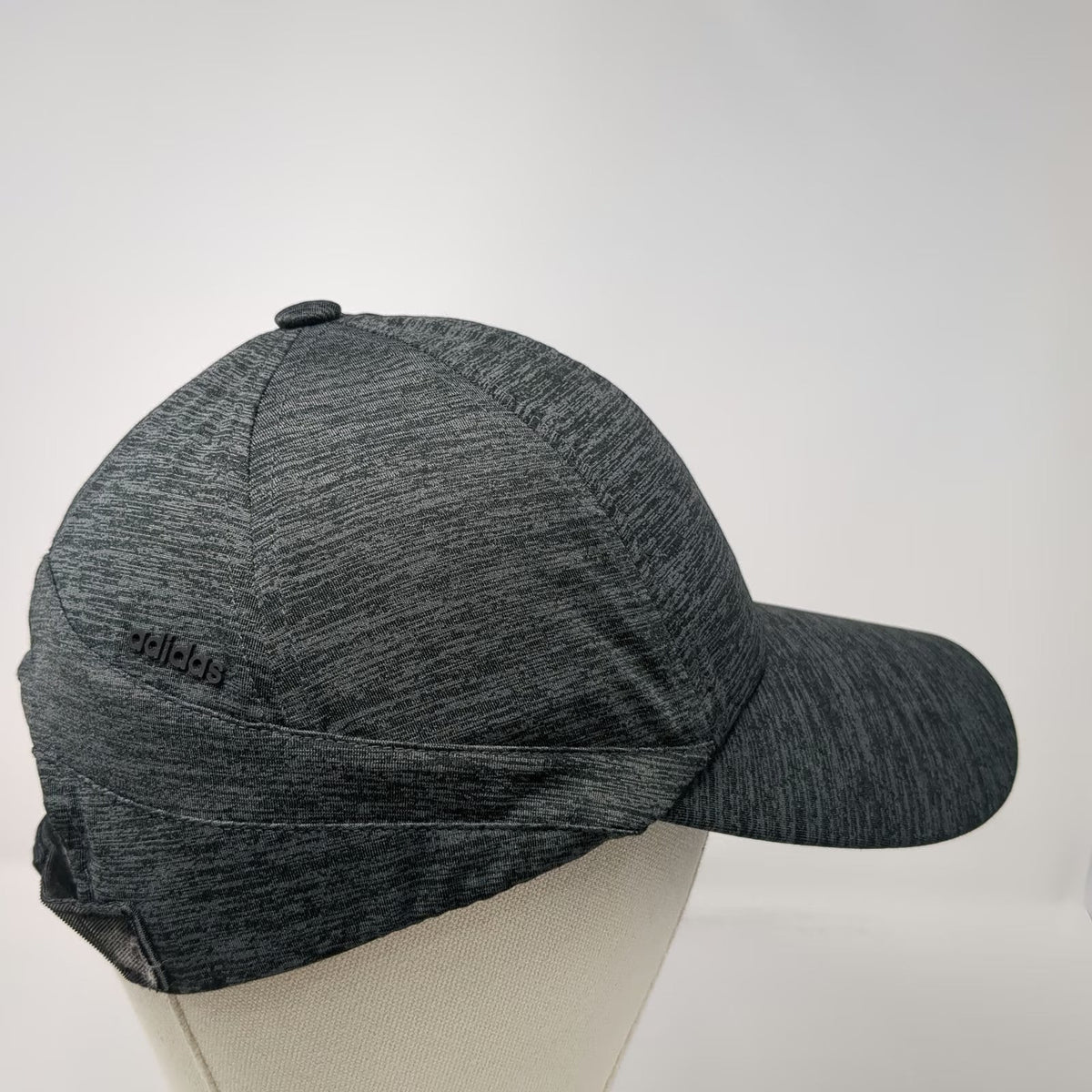 Adidas Baseball Cap Gray OS Climalite Adjustable Strapback Hat Athletic Sport