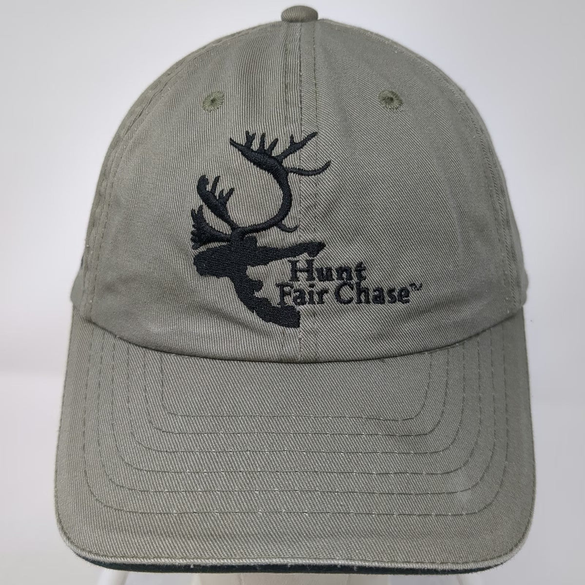 Boone and Crockett Club Hunt Fair Chase Hat Gray Baseball Cap One Size Strapback