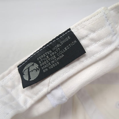 Fersten Worldwide White One Size Baseball Cap Hat DFIT MTC Embroidered Slideback