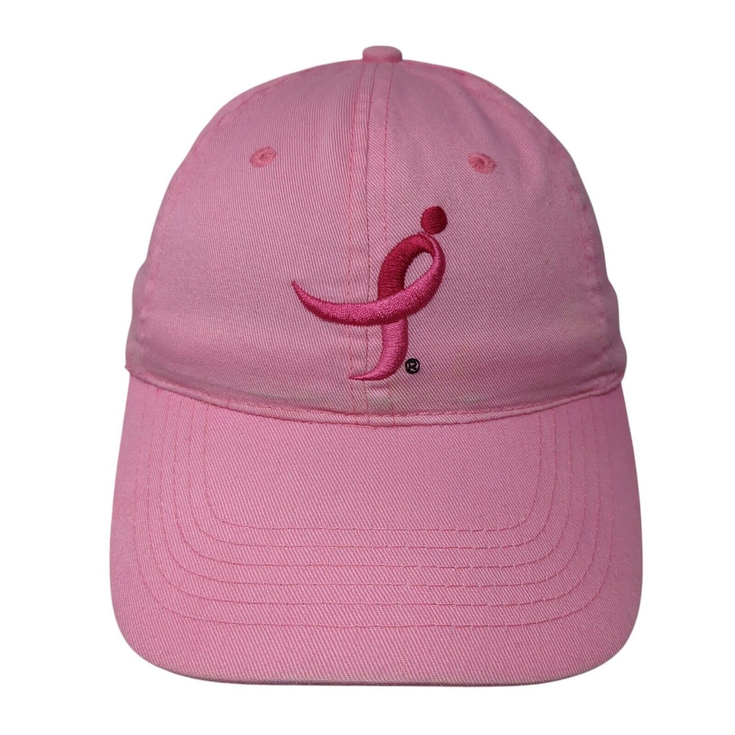 NAPA All Out For The Cure Strapback Hat Pink One Size Solid Adjustable