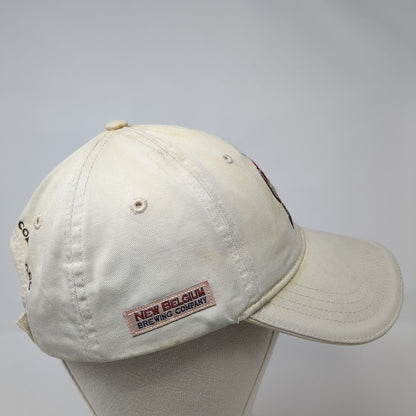 Fat Tire Amber Ale Strapback Hat Tan One Size New Belgium Brewing Co
