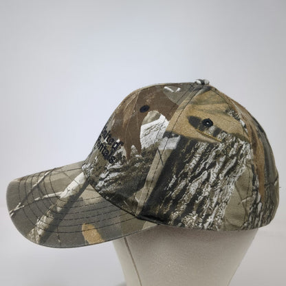 K-Products United Rentals Baseball Cap Brown One Size Camo Hat Strapback Logo