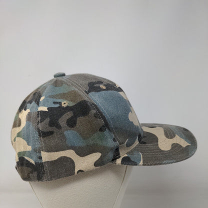 Unbranded Strapback Hat Camouflage One Size Vented Holes Adjustable Polyester