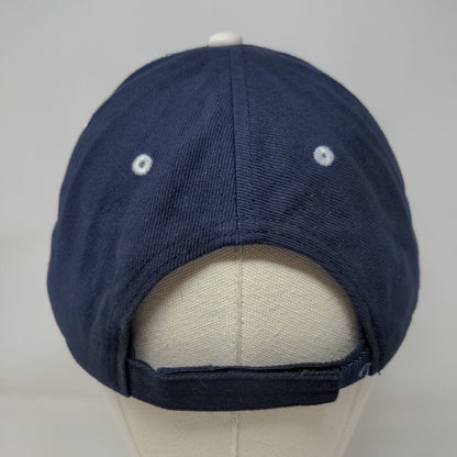 Dumont Strapback Hat Blue OSFM Embroidered 6 Panel Otto Collection