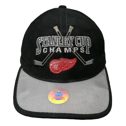 Detroit Red Wings NHL Starter Black Hat Cap 1998 Stanley Cup Locker Room W/Tags