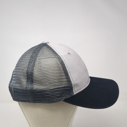TasoTime Snapback Trucker Hat Gray One Size Adjustable Embroidered Mesh Back
