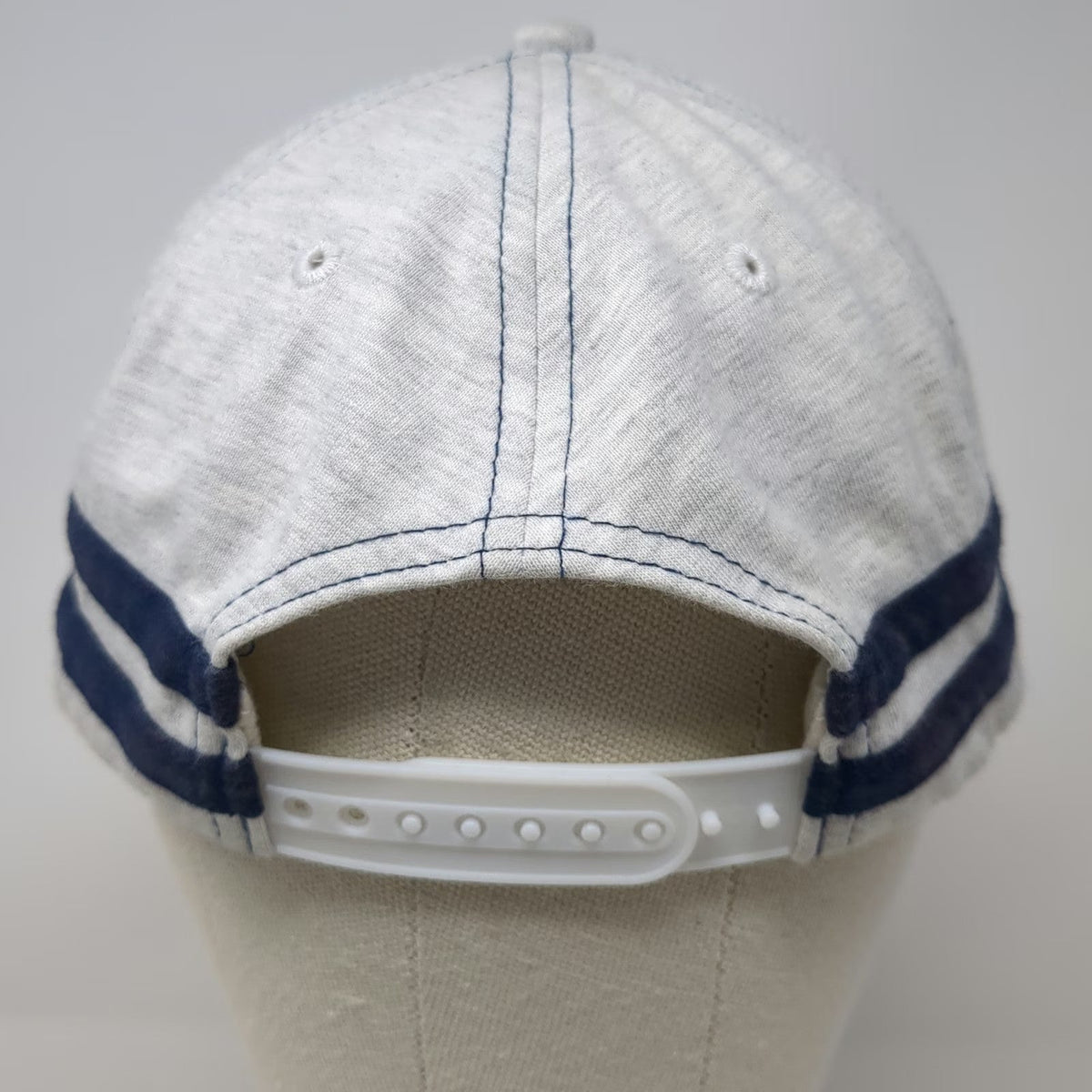 Disney 5 Panel Gray Blue One Size More Dogs Lady Snapback Hat Glitter Tramp Paw