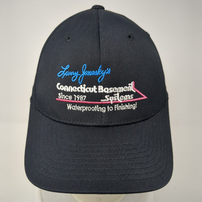 Larry Janesky's Connecticut Basement Systems Fitted Hat Black S/M Flexfit