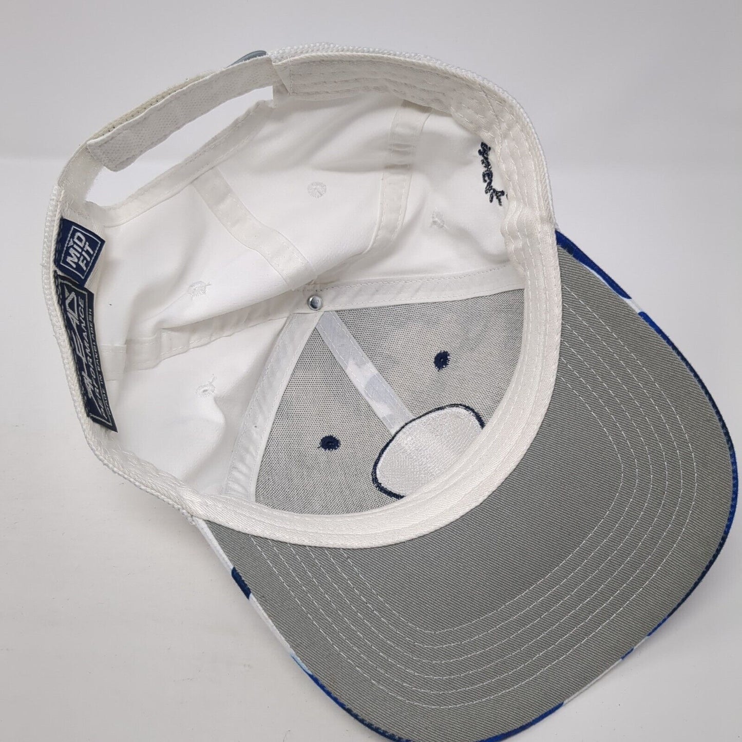 Mile High Marina Patch Strapback Hat Camouflage One Size Mid Fit Ahead