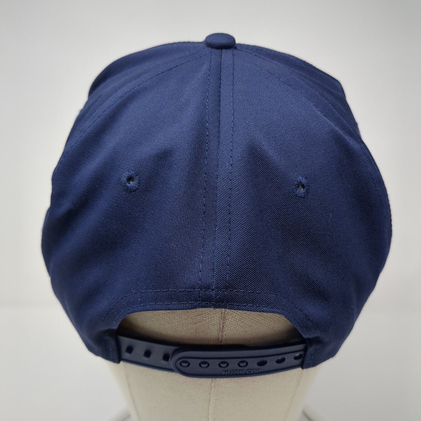 Transport America Snapback Rope Hat Blue One Size Embroidered Nissin