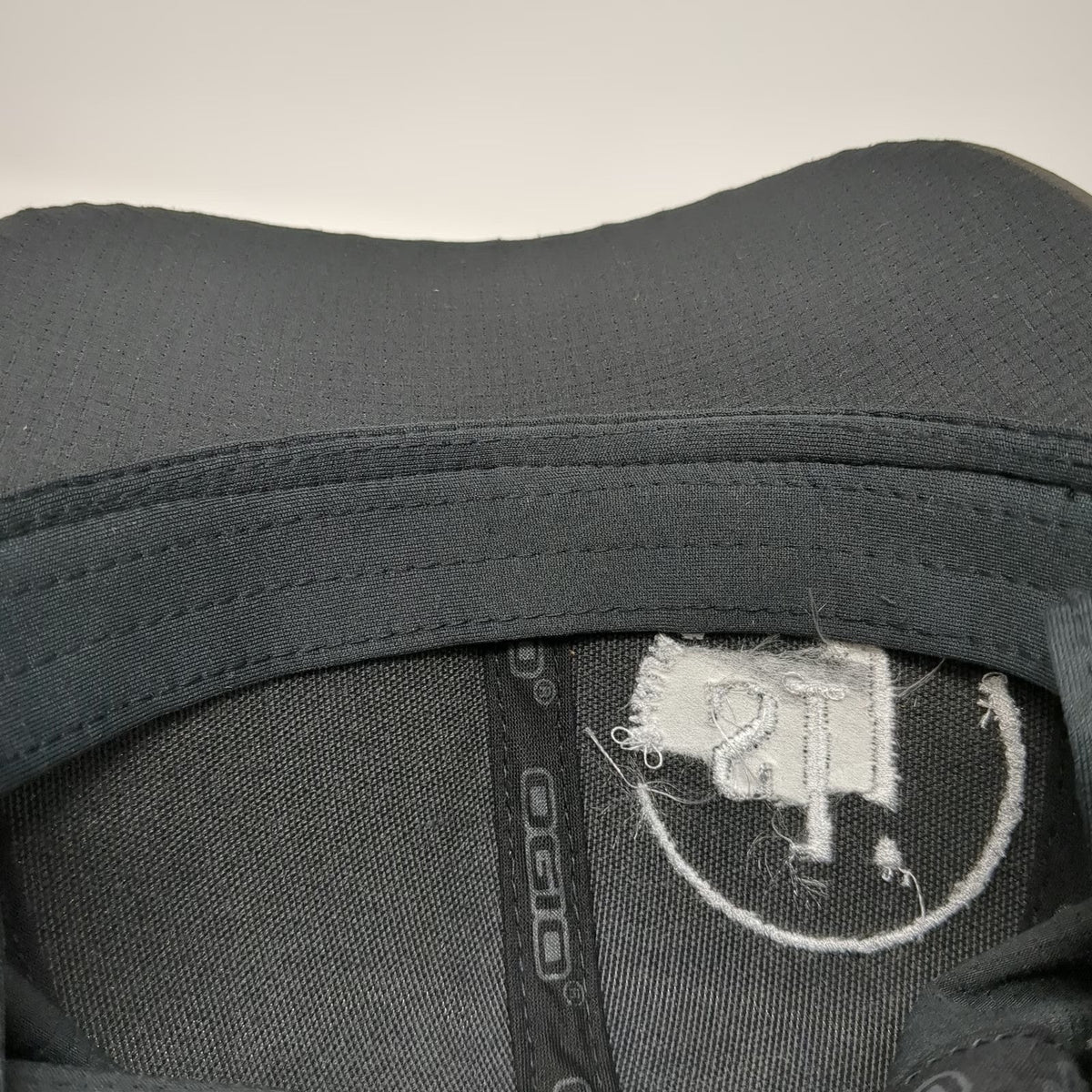 OGIO Baseball Cap Black One Size Performance Polyester Strapback Realty Logo Hat
