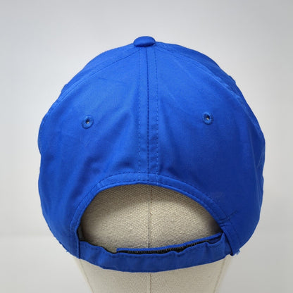 Nike Golf Strapback Hat Blue One Size Adjustable Swoosh Mike Simpson
