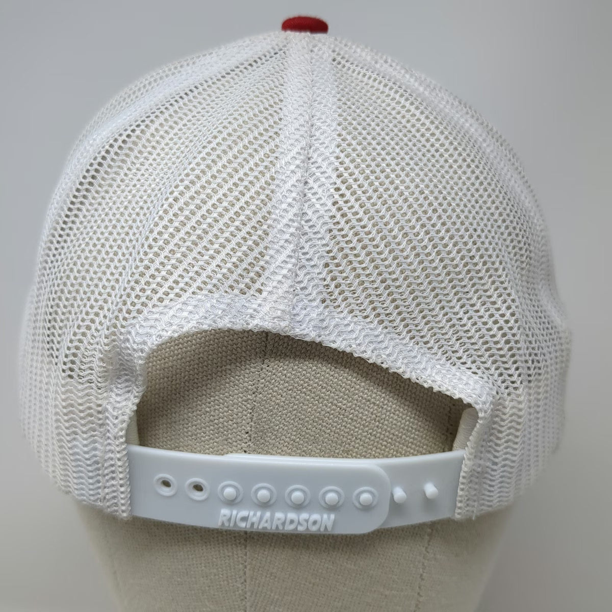 Richardson Trucker Hat Blue OSFM USSA Tri Divisional Grand Targhee Resort Bison