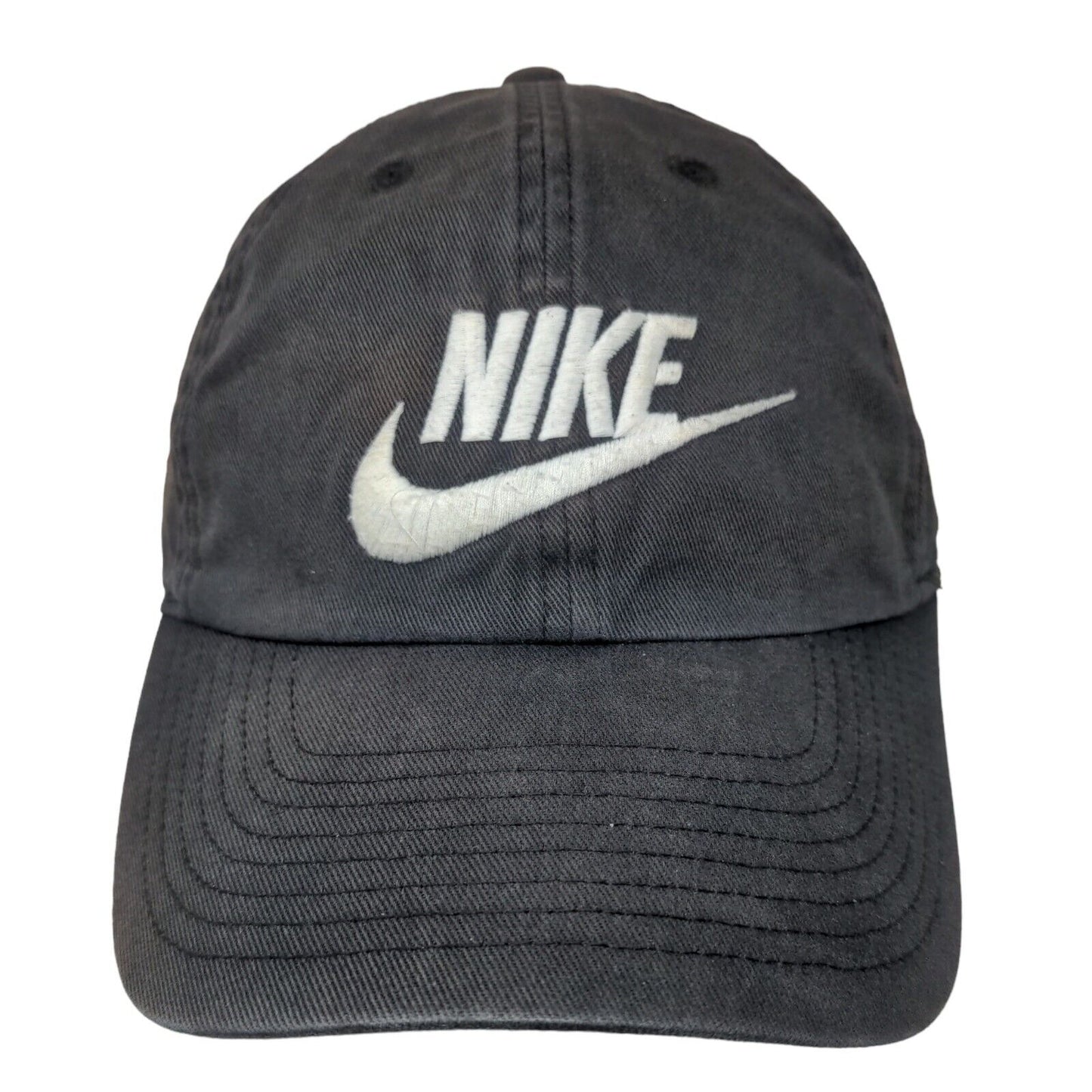 Nike Slideback Hat Black OSFM One Size Adjustable Embroidered Heritage 86