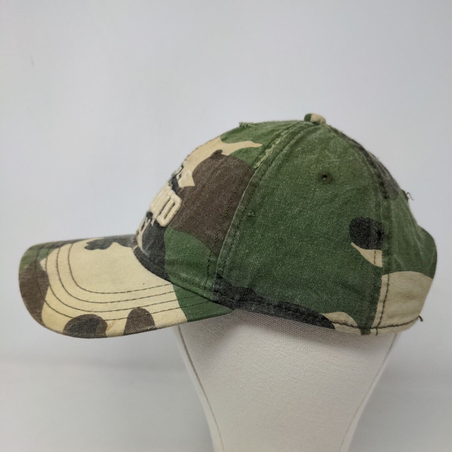 Bugle Boy Men's Strapback Camo Hat Adjustable Embroidered Logo