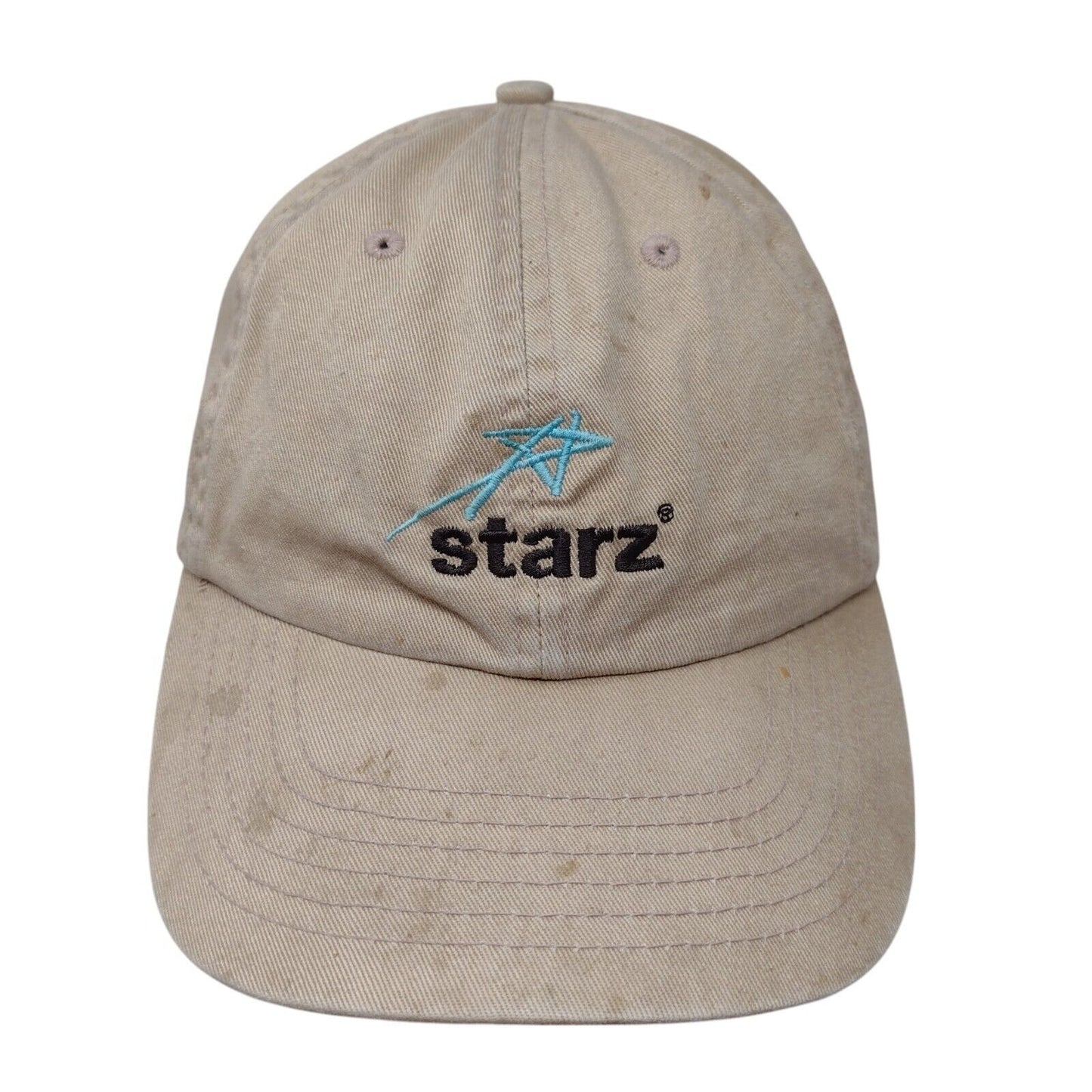 Starz Slideback Hat Tan One Size Adjustable Embroidered Valucap by Sportsman