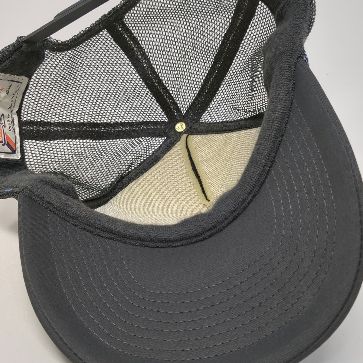 OTTO Reno Biggest Little City Trucker Hat Gray One Size Classic Car Flag