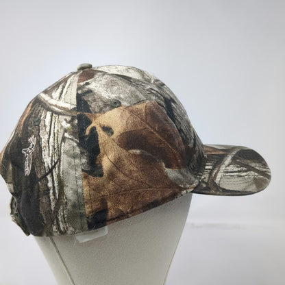 Fastenal Industrial Supply Camouflage Baseball Cap Gray One Size Strapback Hat