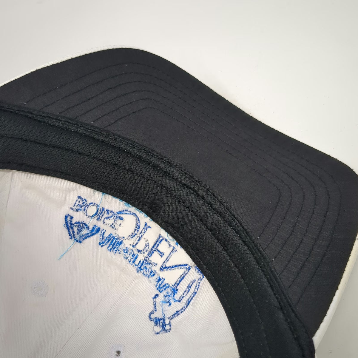 Ivory Headwear Albertsons Boise Open Golf White Baseball Cap One Size Signed Hat