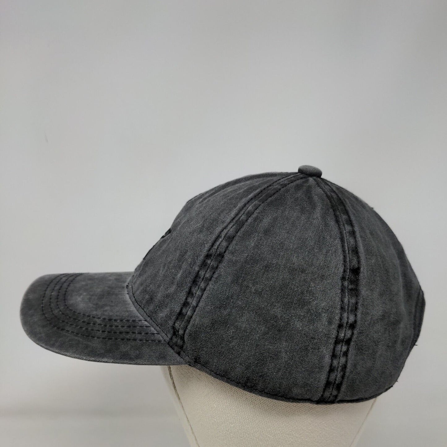Animal Print Star Patch Slideback Hat Gray OSFM Leopard David And Young Cotton