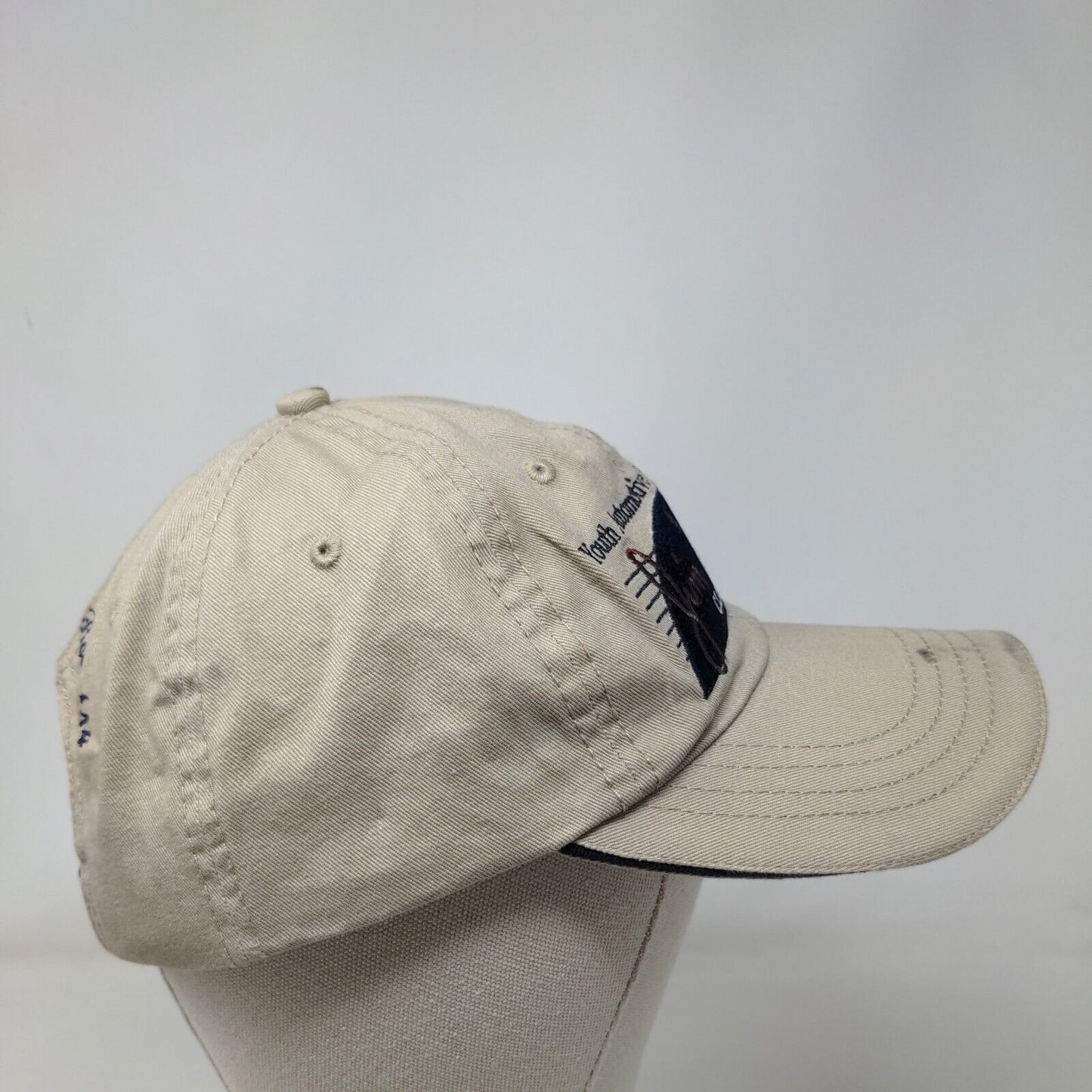 Youth Automotive Training Center Jim Moran Classic Slideback Hat Tan OSFA Cotton