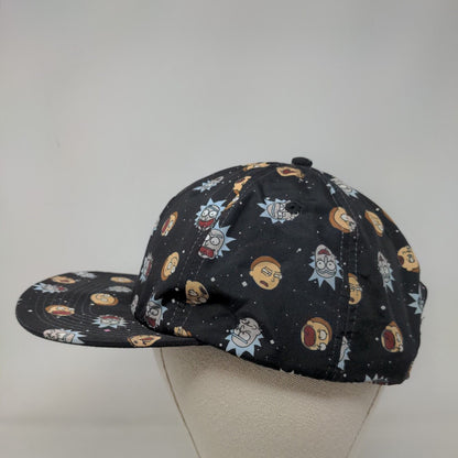 Rick and Morty Snapback Trucker Hat Multicolor OSFM Adjustable Mesh Back