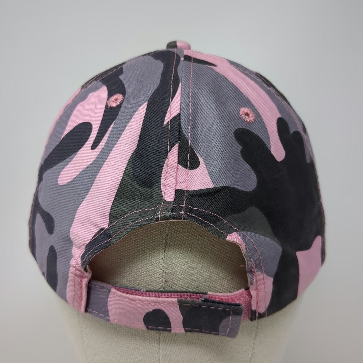 International Insignia Scotland Pink Camo One Size Baseball Cap Hat Strapback