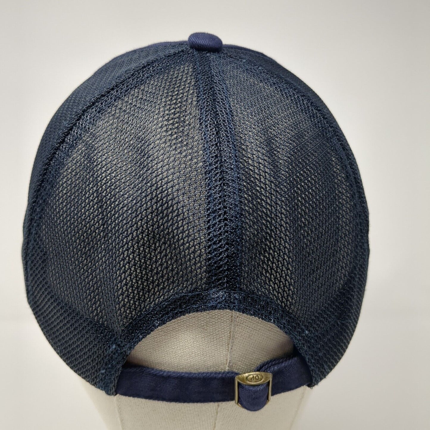 Ridgecrest Golf Club Slideback Mesh Back Trucker Hat Blue One Size Dpc