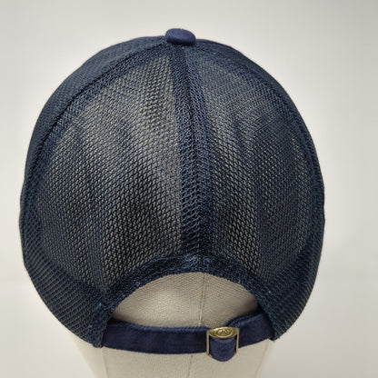 Ridgecrest Golf Club Slideback Mesh Back Trucker Hat Blue One Size Dpc