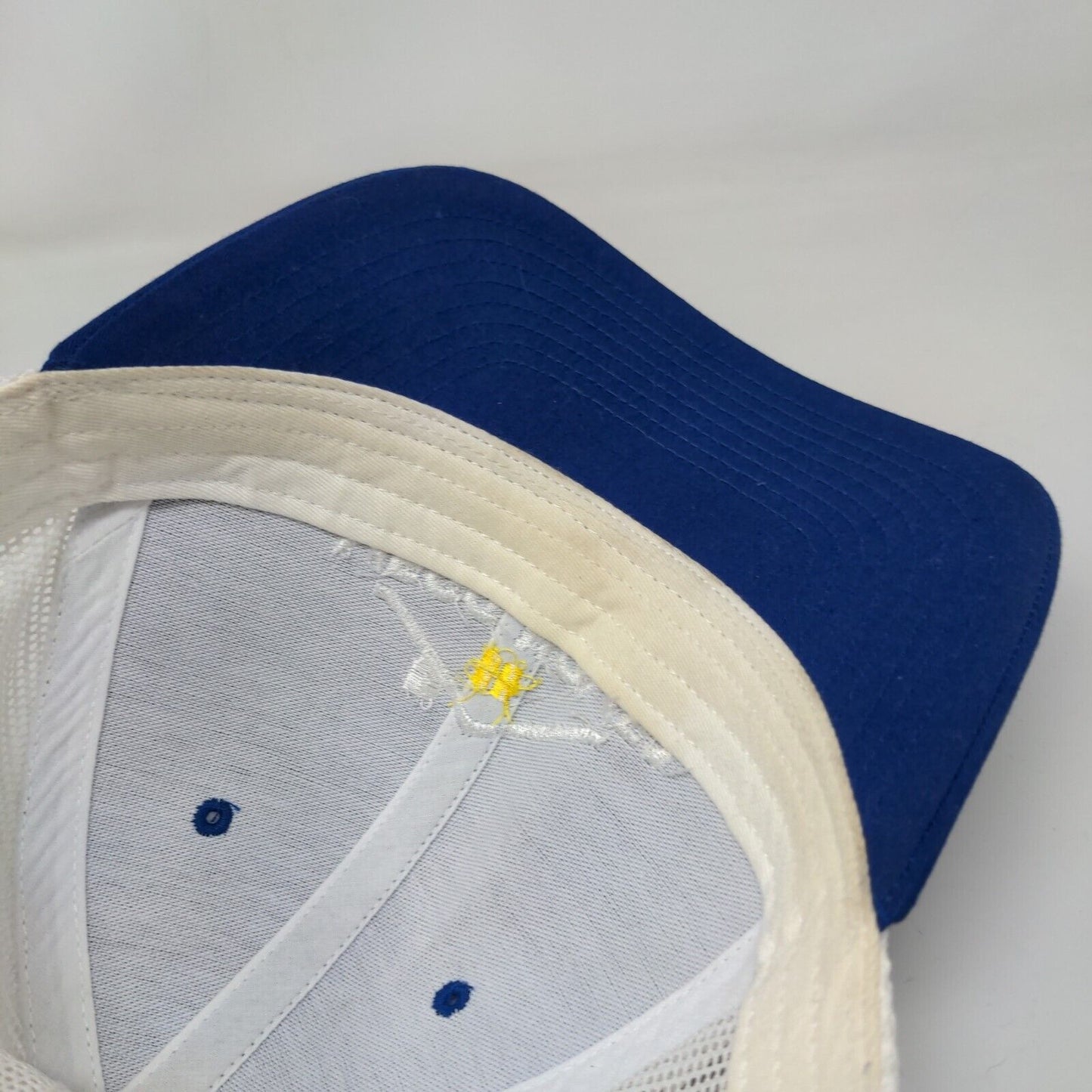 Megg Homes Snapback Mesh Back Trucker Hat Blue One Size Richardson