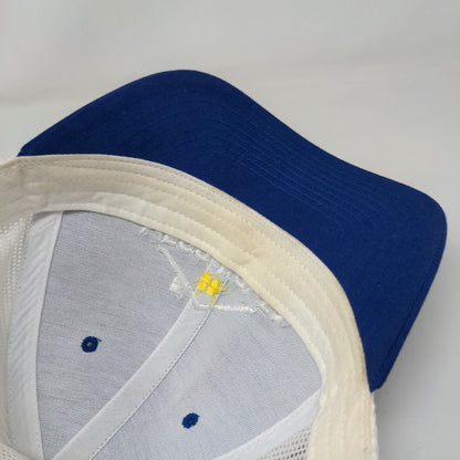 Megg Homes Snapback Mesh Back Trucker Hat Blue One Size Richardson